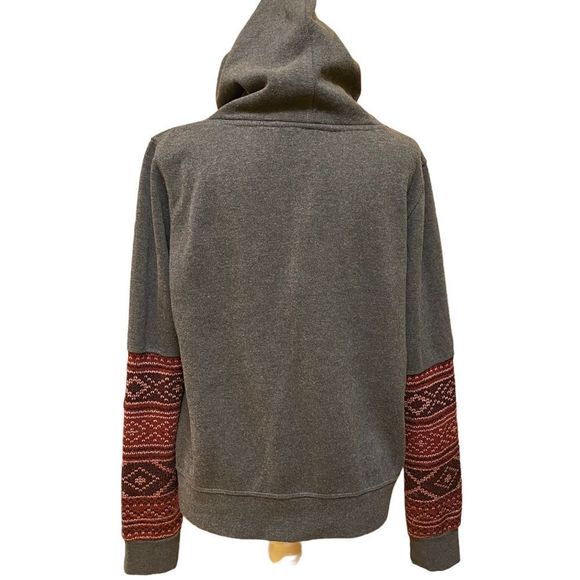 VTG CABIN FEVER WOMEN (EN) LARGE GRAY/ RED two size SWEATER, - Picture 4 of 16